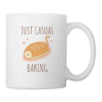 Kotek – einfach lockeres Backen - Tasse - Weiß - Rechts