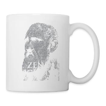 Zeno of Centium Pixel Portrait - Mug - white - Right