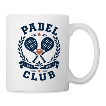 Padel Club Vintage - Mug blanc - blanc - Droite