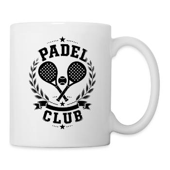 Emblème du club de padel - Mug blanc - blanc - Droite