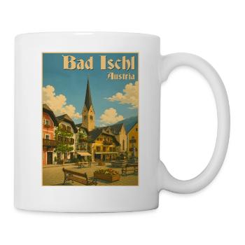 Bad Ischl Austria - Tasse - Weiß - Rechts