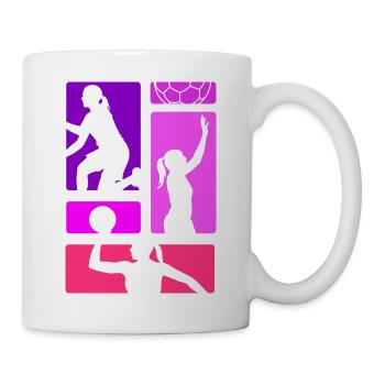 Handball Joueur de handball Entraîneur de handball Don de fan - Mug blanc - blanc - Droite