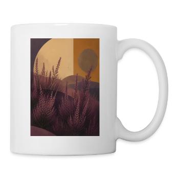 Herbstmosaik - Tasse - Weiß - Rechts