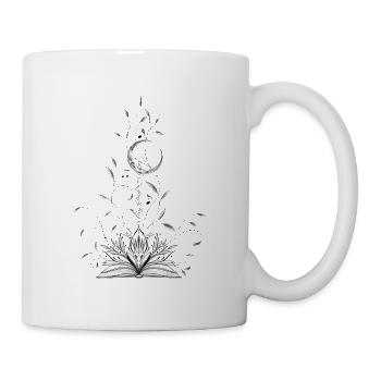 Lotus Musical Night Buch - Tasse - Weiß - Rechts