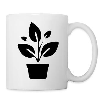 Flower Pot Plant Garden Gardener Gift - Mug - white - Right