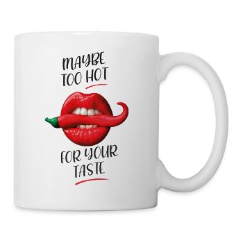 Ein sehr würziger Gaumen - Tasse - Weiß - Rechts