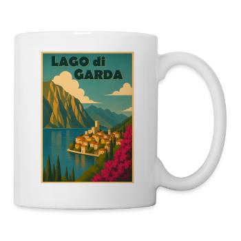 Gardasee  - Tasse - Weiß - Rechts