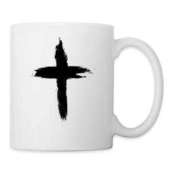 Christen Kreuz - Tasse - Weiß - Rechts