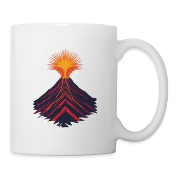 Fire and flame - Mug - white - Right