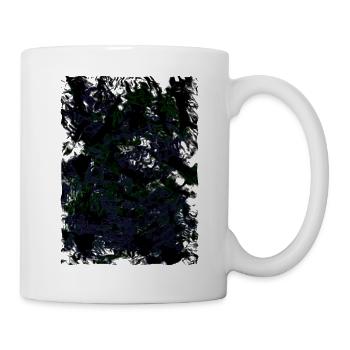 Neon Fog Swirl Pattern - Mug - white - Right