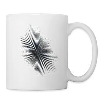 Color Fingerprint Circles - Mug - white - Right
