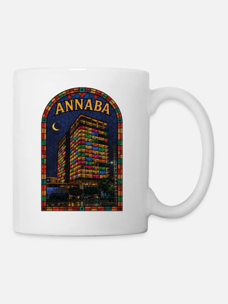 Annaba-Mosaiknacht - Tasse - Weiß