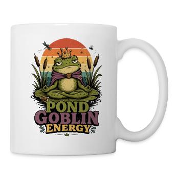Yoga Frog Meditation Yoga Frog Pilates Frog - Mug - white - Right