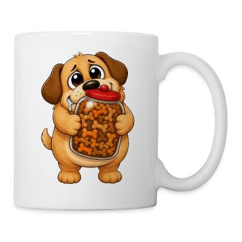 Drooling Dog Treat Jar Obsession - Mug - white - Right