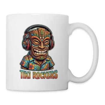Tiki Bar Rockers - Tasse - Weiß - Rechts