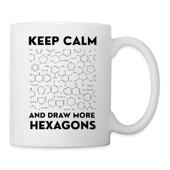 Lustiges Geschenk für organische Chemie als Chemielehrer - Tasse - Weiß - Rechts