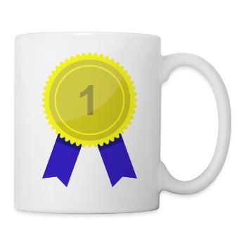 Medaille - Tasse - Weiß - Rechts