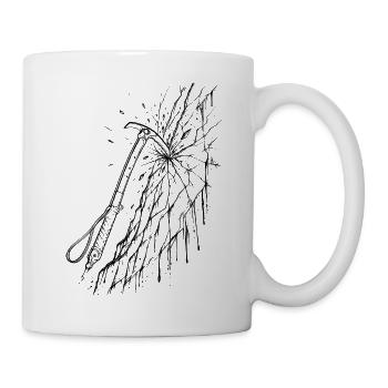 Eisklettern - Tasse - Weiß - Rechts