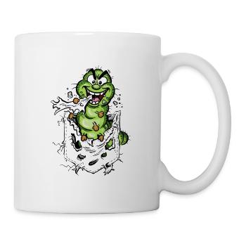 Mad_Caterpillar - Tasse - Weiß - Rechts