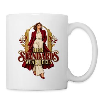 Standards auf Absätzen - Tasse - Weiß - Rechts