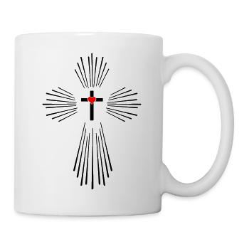 Heiliger Geist Kreuz - Tasse - Weiß - Rechts