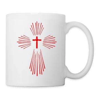 Heiliger Geist Kreuz - Tasse - Weiß - Rechts