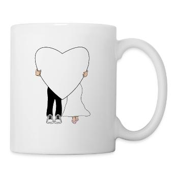 Love Language – Couple Heart - Tasse - Weiß - Rechts
