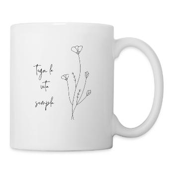 tegn la veta sempla-  Romontsch Sursilvan - Tasse - Weiß - Rechts