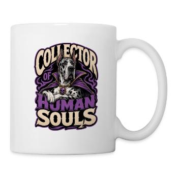 Dogge - Tasse - Weiß - Rechts