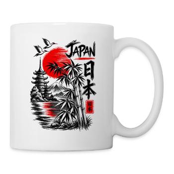Japan – Land der aufgehenden Sonne - Tasse - Weiß - Rechts