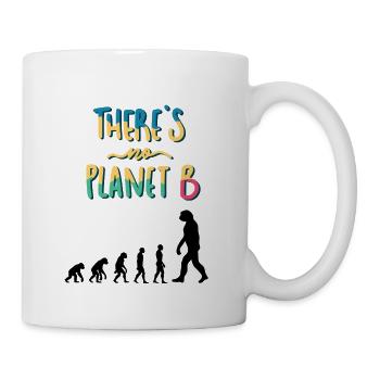 Kein B - Tasse - Weiß - Rechts