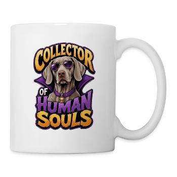 Weimaraner - Tasse - Weiß - Rechts