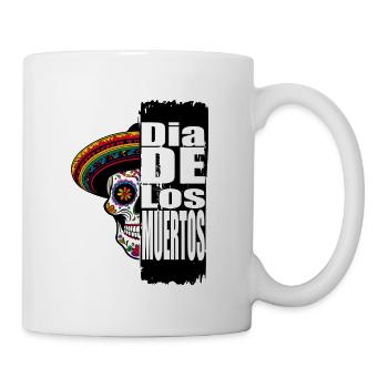 Dia de los Muertos - Tasse - Weiß - Rechts