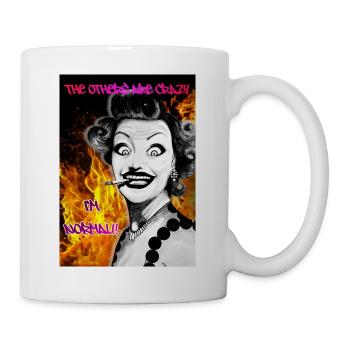 Burn_Baby-_Burn - Tasse - Weiß - Rechts