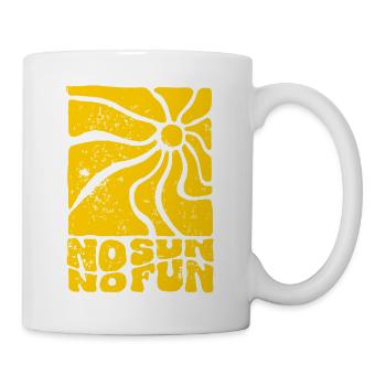 Sonnenkreis No Sun No Fun - Tasse - Weiß - Rechts