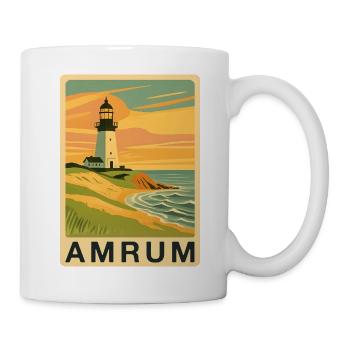 Amrum - Tasse - Weiß - Rechts