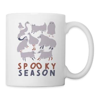 Gruselsaison - Tasse - Weiß - Rechts