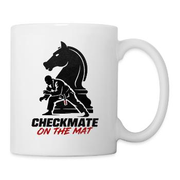 Schachmatt auf der Matte – BJJ - Tasse - Weiß - Rechts
