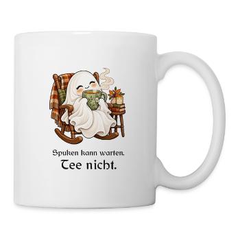 Kleine Teepause für große Geiste - Tasse - Weiß - Rechts
