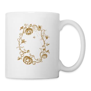 Halloween Vintage  - Tasse - Weiß - Rechts