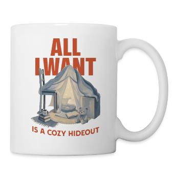 Cozy Hideout - Tasse - Weiß - Rechts