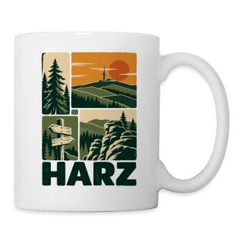 Harz Germany Outdoor Adventure - Tasse - Weiß - Rechts