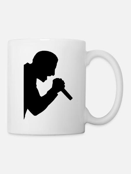 singer - Tasse - Weiß