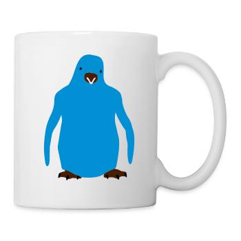 pingouin - Mug blanc - blanc - Droite