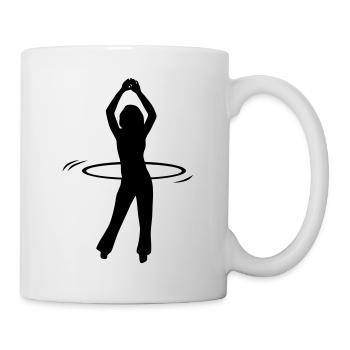 hulahoop - Tasse - Weiß - Rechts