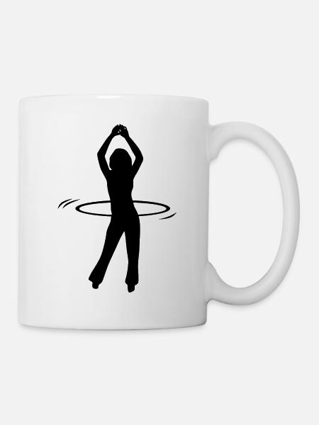hulahoop - Tasse - Weiß