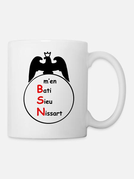 bsn - Mug blanc - blanc