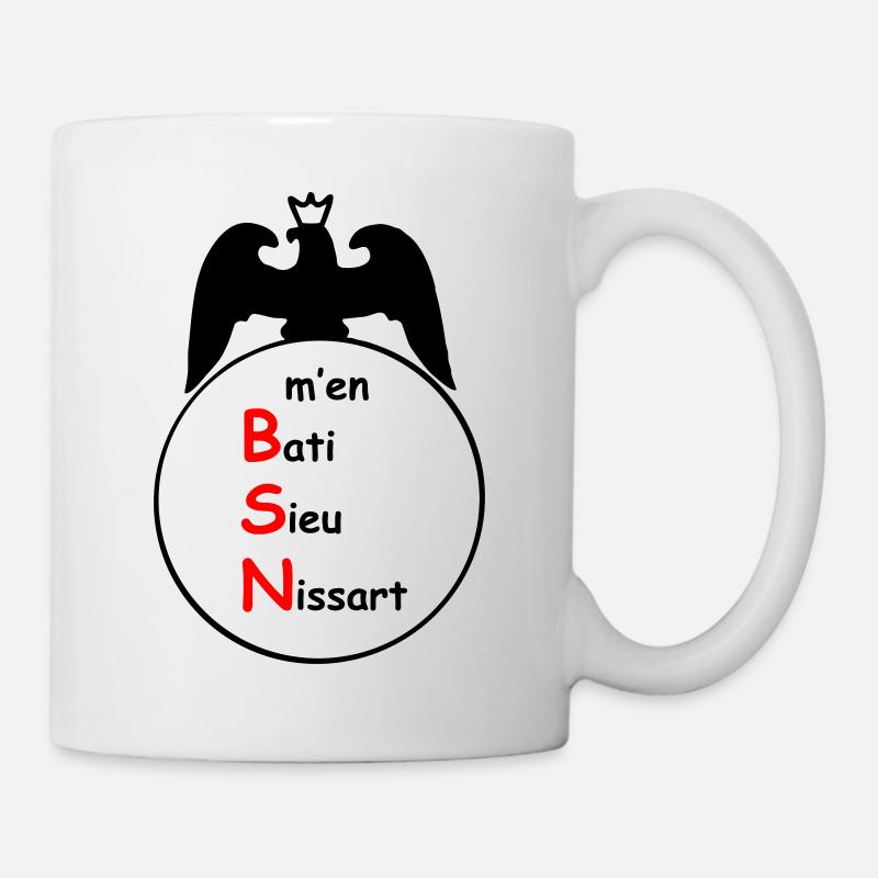 bsn - Mug blanc - blanc