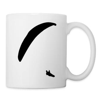 gleitschirm klein - Tasse - Weiß - Rechts