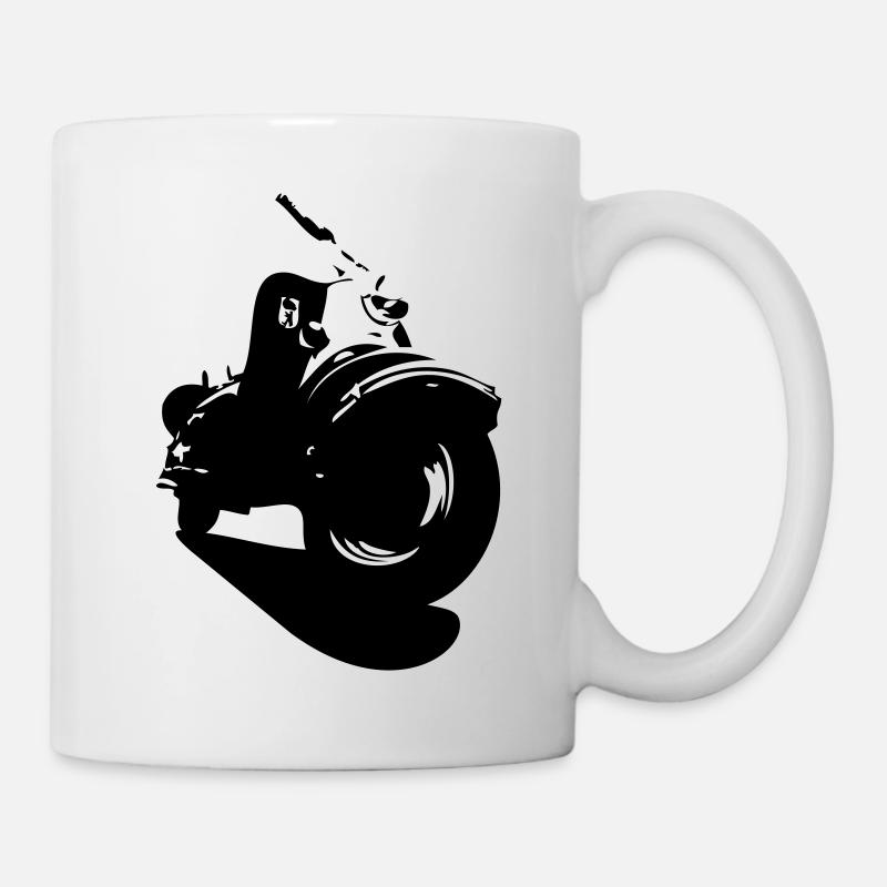 IWL Berlin Roller, Oldtimer - Tasse - Weiß